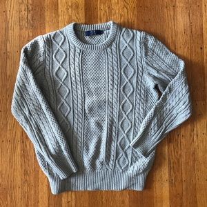 J.Crew Factory Cotton Cable Knit Sweater
